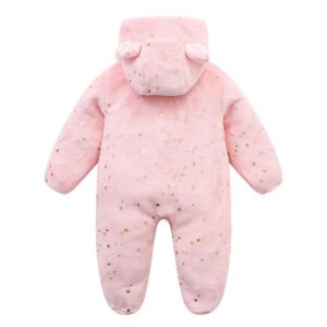 Newborn Baby Clothes Flannel Autumn Winter Baby Boys Girls Rompers Cartoon Newborn Bodysuit Soft Warm Jumpsuit for Babies 0-12M