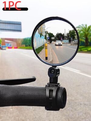 1pc Folding Motorcycle Reflective Mirror