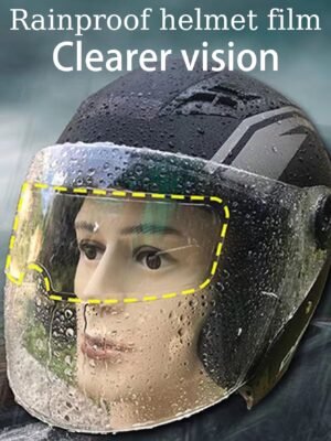 1pc HD Motorcycle Helmet Rainproof Film