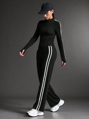 SHEIN Sport Streetz Women Sports & Yoga Fashion Tracksuits Women Set, Jogging & Outdoor Casual Outfit