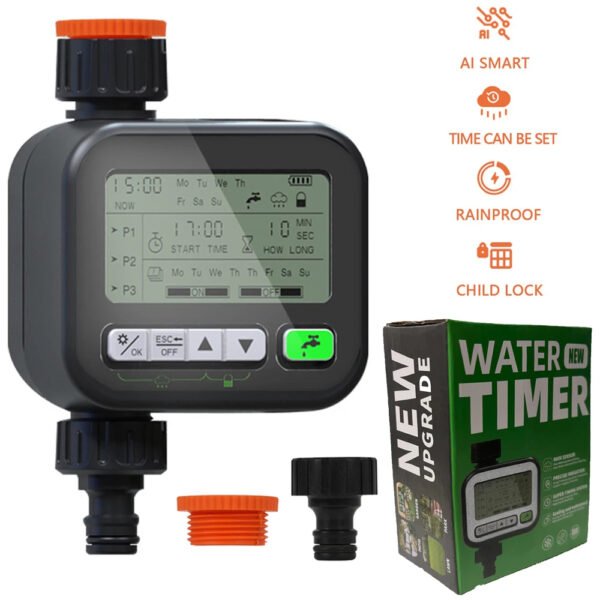 2023 Smart Irrigation System Controller Gardening Irrigation Timer Garden Balcony Rain Sensing Control Automatic Watering Device