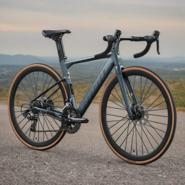 700*28C Cross Country Bike ultraLight road bicycle dual disc brake gravel bicicleta fully internal cable routing for adults 40mm