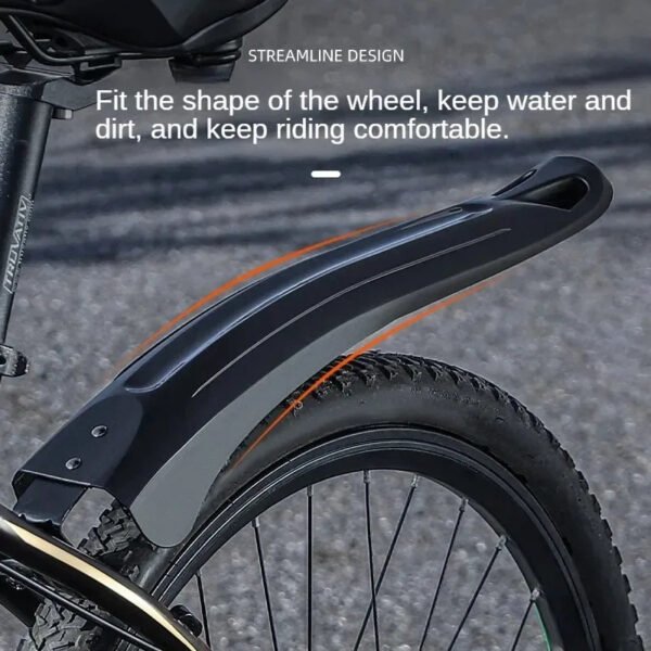 Bicycle Fenders Mountain Bike Mudguard 26-29Inch Front Rear Tire Wheel MTB Bike Guard Fender Quick Release Protector