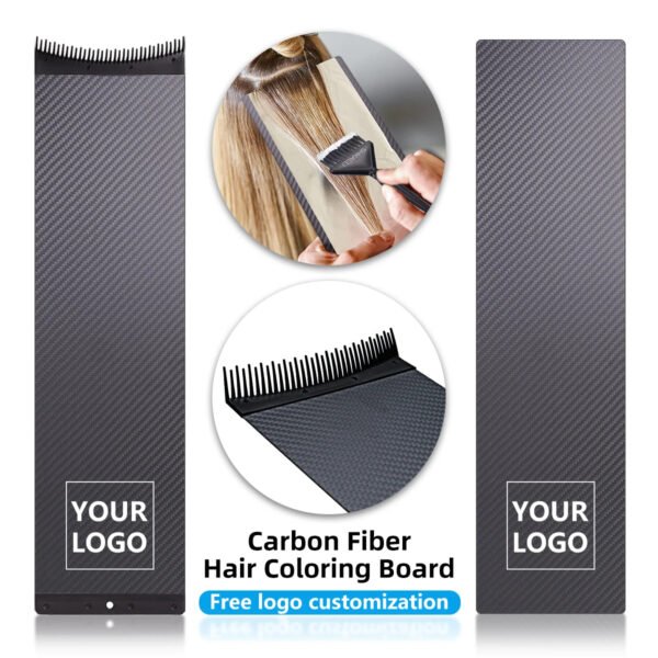 Balayage board for professional hair salon hair colouring plate Barber hairdresser design styling tools accessories