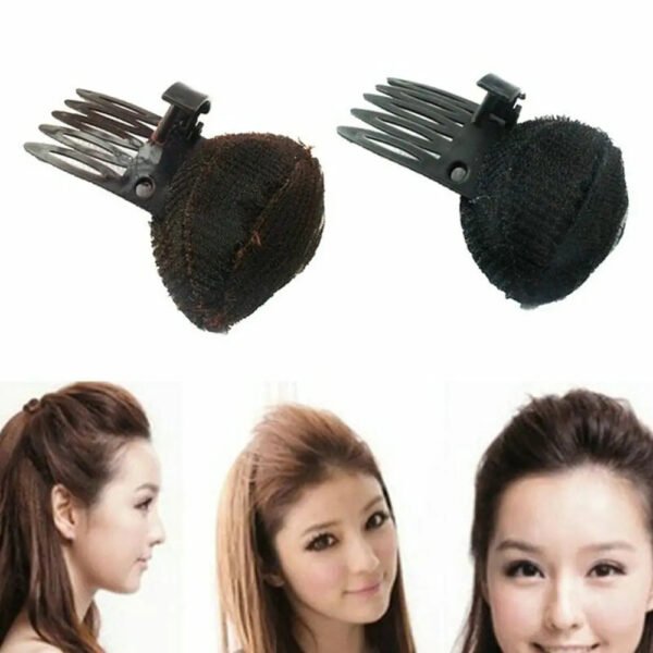 Volume  Princess Hair Tools Women Bun Maker Breathable Bangs Mat Invisible Hair Pins Fluffy Sponge Clip Inserts Hair Clip