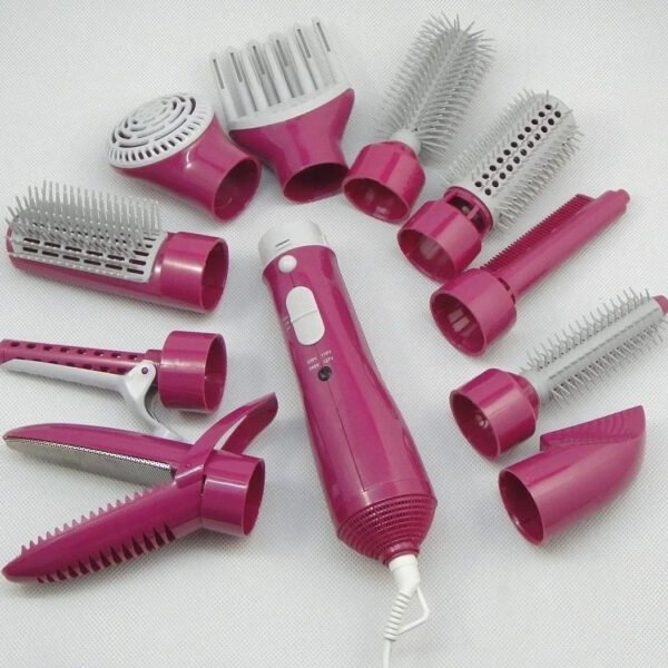 Supply multi-functional hair straightener hair dryer comb high-power home hair styling tool set 10