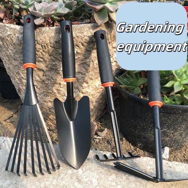 Garden tools Two-end hoe Dual-purpose hoe Five teeth Rake Shovel Outdoor hoe Flower shovel