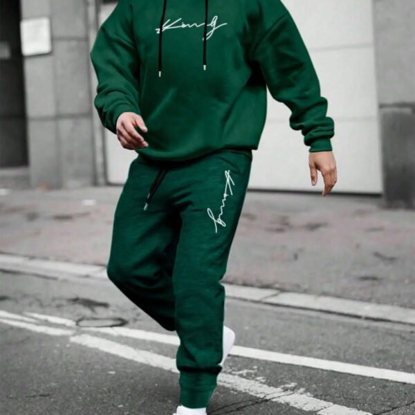 Autumn Winter Two Piece Set for men Drawstring Women's Tracksuit Hooded Suit Quality Comfortable Casual Pullover Fashion Daily